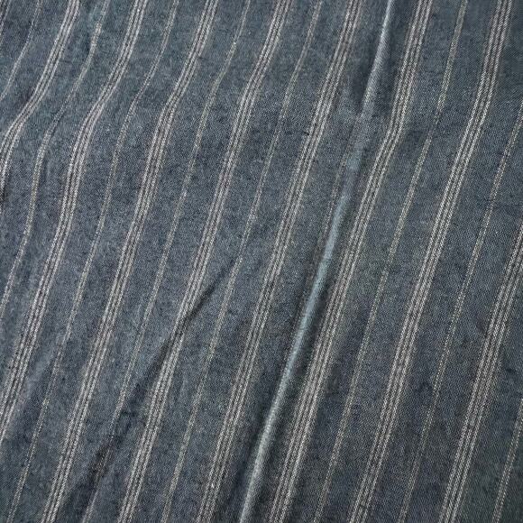 Sundance women’s size 8 blue stripe long sleeve tunic top - Picture 9 of 10